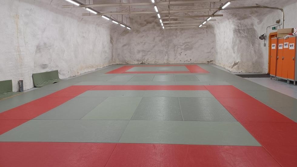 Rajatorpan kalliosuojan pieni tatami