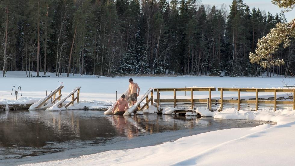 Kuusijärven talviuimapaikka
