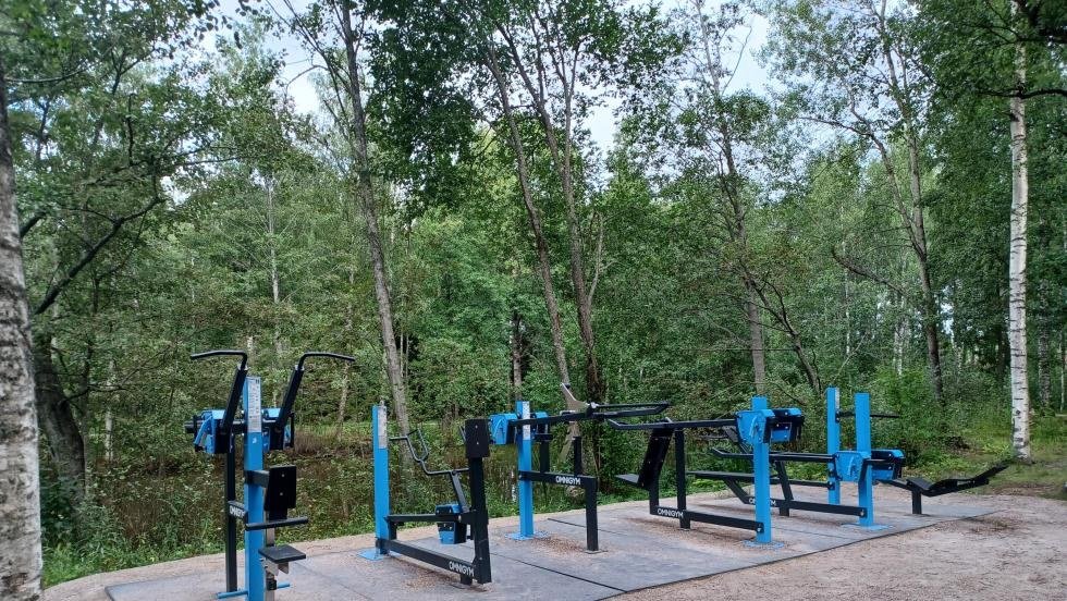 Ulkokuntosali Ilolanpuisto