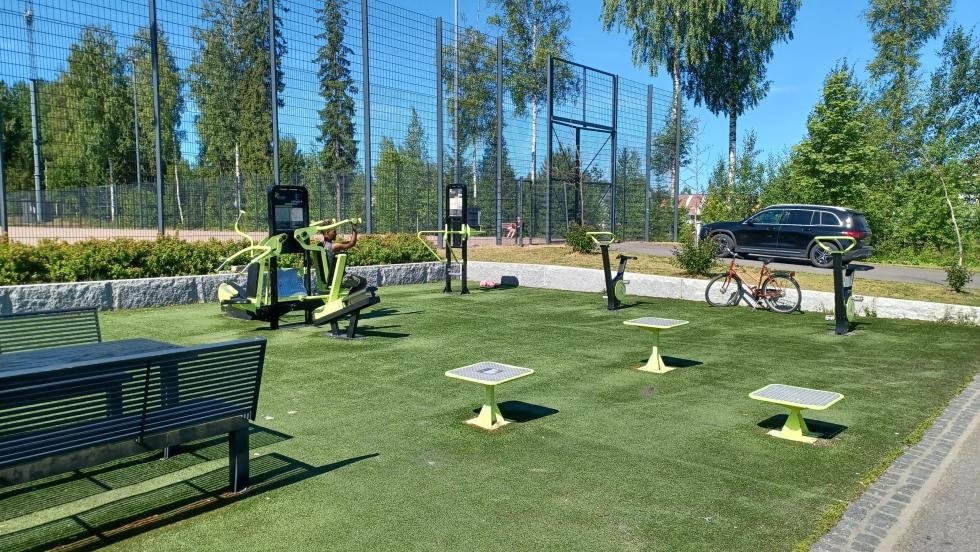 Lipunkantajan ulkokuntoilupaikka