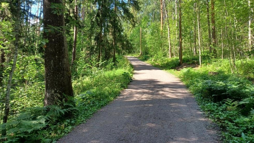 Myyrmäen kuntorata 1,4km, valaistu