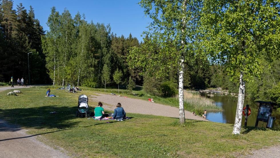 Matarinpuiston uimapaikka