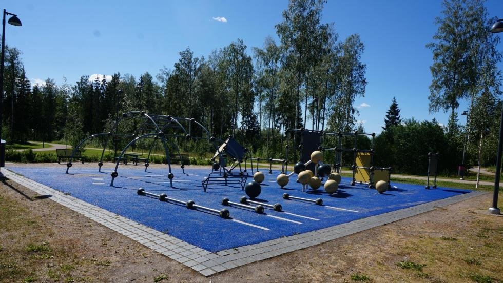 Parkourpaikka Kenraalinpuisto