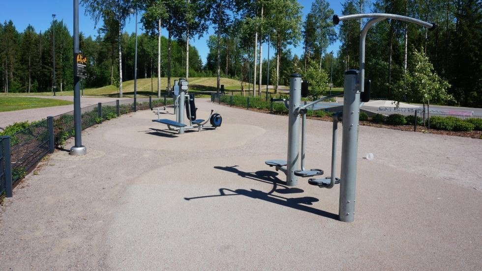 Kuntoilupaikka Kenraalinpuisto