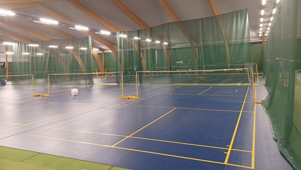 Rajakylän tenniskeskuksen sulkapallokentät