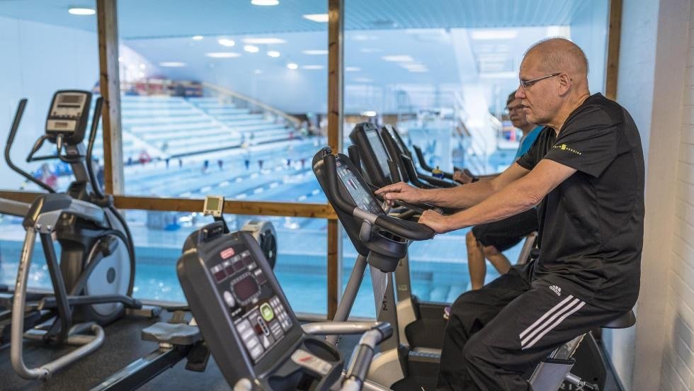 Tikkurilan uimahallin kuntosali