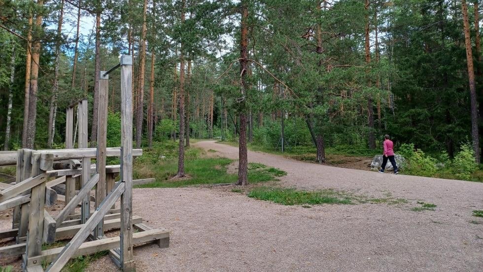 Vierumäen kuntorata 2,8km, valaistu